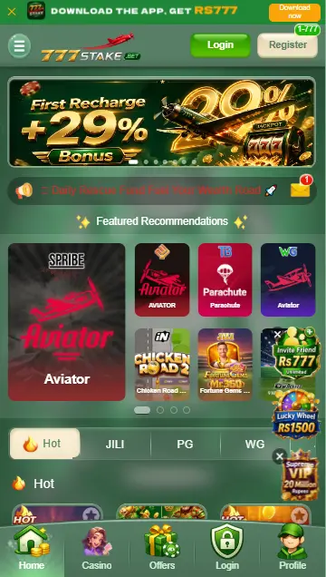 777stake game